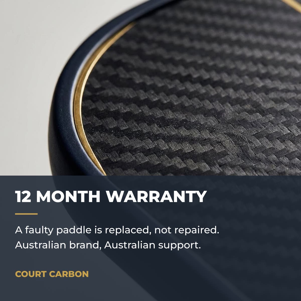Court Carbon Duo, warranty