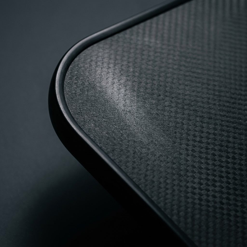 Gen 4 Carbon Paddle, surface macro
